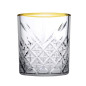 Komplet 4 niskich szklanek Timeless Gold 345 ml PASABAHCE Komplet 4 niskich szklanek Timeless Gold 345 ml PASABAHCE