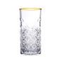 Komplet 4 wysokich szklanek Timeless Gold 295 ml PASABAHCE