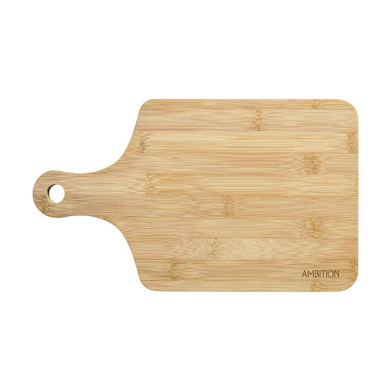 Deska bambusowa do krojenia Paloma 34 x 20 x 1,5 cm prostokątna z uchwytem