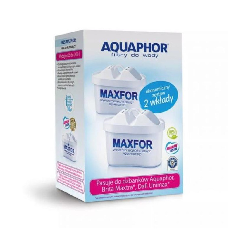 AQ-WKLAD FILTRUJACY KPL 2SZT B25 MAXFOR