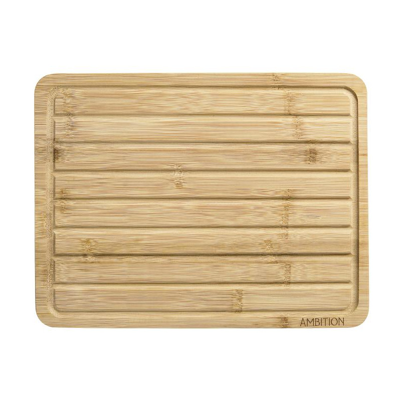 Deska bambusowa do krojenia chleba Paloma 30 x 23 x 1,5 cm prostokątna AMBITION Deska bambusowa do krojenia chleba Paloma 30 x 23 x 1,5 cm prostokątna AMBITION