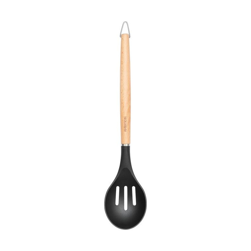 Łyżka cedzakowa Natural 32,5 cm nylon AMBITION
