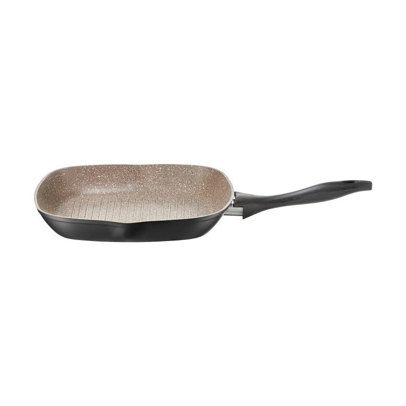 Patelnia grillowa z powłoką Qualum Basic Stone Edition Arras 28 x 28 cm AMBITION