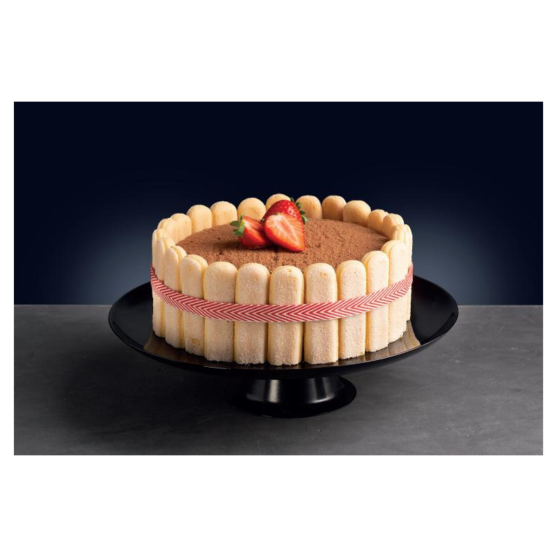 Patera Lily 32 cm czarna AMBITION