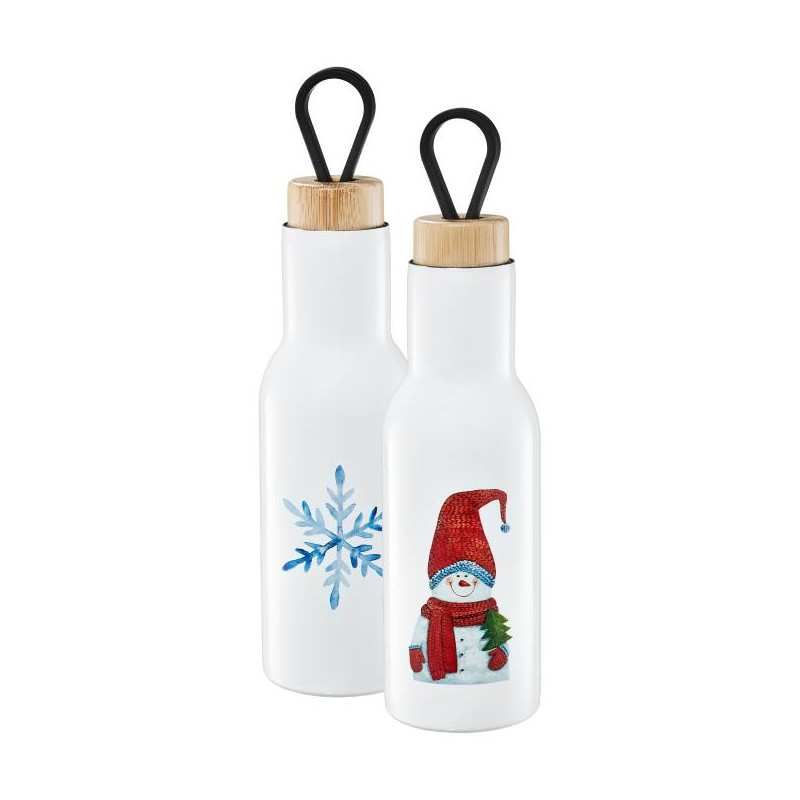 Butelka termiczna Forest Bałwanek 400 ml AMBITION