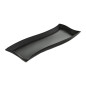 Półmisek Salsa Fala 30 x 10 cm czarny