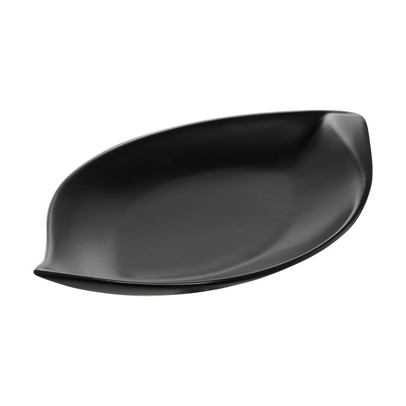 Półmisek Salsa Łódka 27 x 15,5 cm czarny