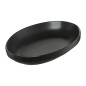 Półmisek Salsa Owal 26,5 x 17,5 cm czarny Półmisek Salsa Owal 26,5 x 17,5 cm czarny