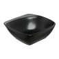 Salaterka Salsa Kwadrat 14,5 cm czarny