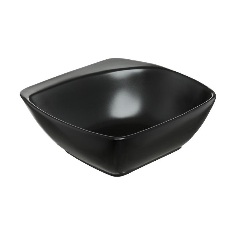 Salaterka Salsa Kwadrat 19 cm czarny