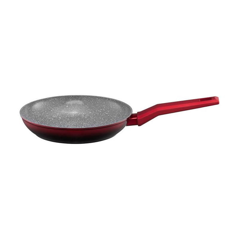 Patelnia z powłoką Qualum Ceramic Stone Edition Ombre Red 20 cm