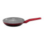 Patelnia z powłoką Qualum Ceramic Stone Edition Ombre Red 20 cm
