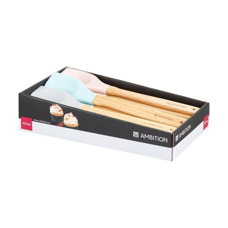 Łyżka kuchenna silikonowa z rantem Alice Mix
