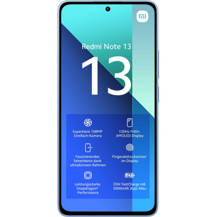 Smartfon xiaomi redmi note 13 6/128gb blue
