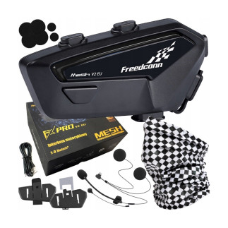 Interkom motocyklowy freenconn fx pro v2 eu mesh