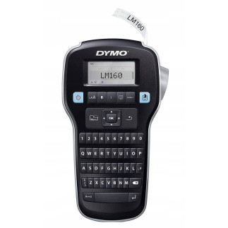 Dymo- drukarka etykiet lm 160 value pack+3xs0720530 taśma d1 czarna/biała 12mm