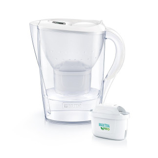 Dzbanek filtrujący brita marella+1 maxtra pro pp (biały   2,4l)