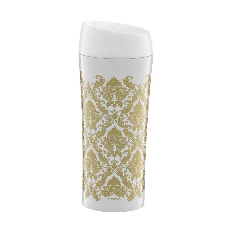 Kubek termiczny Glamour 400 ml złoty AMBITION