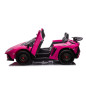 Auto na akumulator Lamborghini XXL A8803 różowe 24V, EAN: 5905323216716