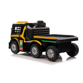 Auto Na Akumulator Mercedes + Naczepa XMX622B  Zółty LCD