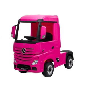 Auto Na Akumulator Mercedes Actros Różowy 4x4