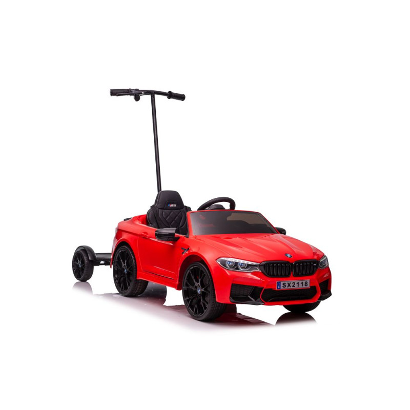 BMW M5 na akumulator dla rodzica, platforma, czerwony lakier - EAN: 5904204755795 BMW M5 na akumulator dla rodzica, platforma, czerwony lakier - EAN: 5904204755795