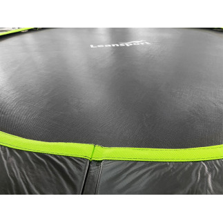 Trampolina LEAN Sport Max 14ft Czarno-Zielona