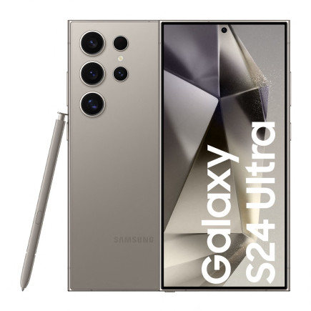 Smartfon samsung galaxy s24 ultra (s928) 12/512gb 6,8" 3120x1440 5000mah 5g dual sim tytan szary