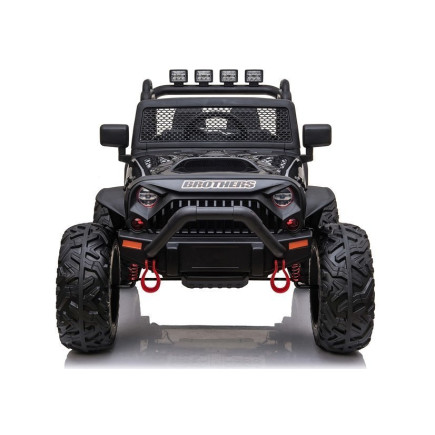Jeep na akumulator JC666 Czarny z EAN: 5908275994428 - Idealna zabawa dla najmłodszych!