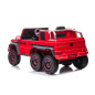 Auto Na Akumulator Mercedes Benz G63 6X6 Czerwony