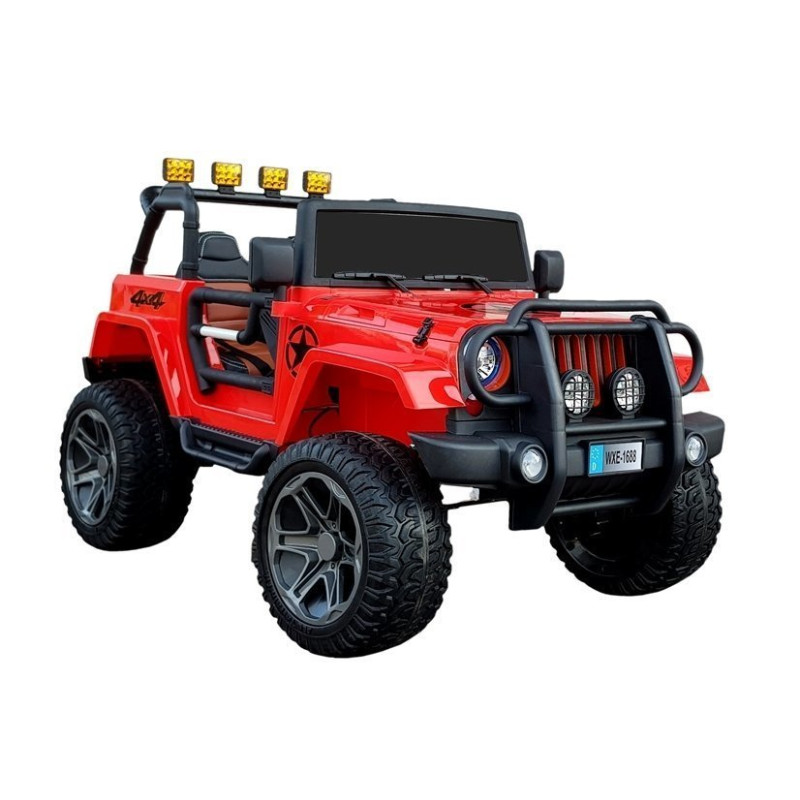 Auto na akumulator 4x4 czerwone Strong - EAN: 5905991009061