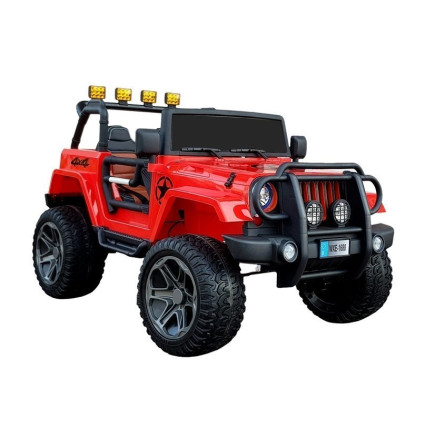 Auto na Akumulator WXE-1688 4x4 Czerwony STRONG