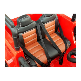 Auto na Akumulator WXE-1688 4x4 Czerwony STRONG