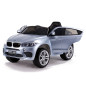 Auto na akumulator BMW X6 Silver z lakierowanym wykończeniem - EAN: 5902808157601