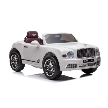 Biały Akumulatorowy Samochód Bentley Mulsanne EAN: 5904665993767