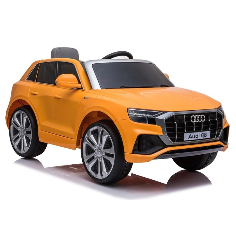 Auto na akumulator Audi Q8 Żółty Lakierowany EAN: 5903802452051