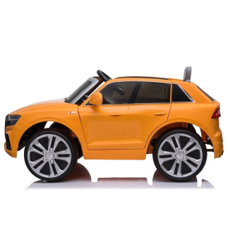 Auto na Akumulator Audi Q8 JJ2066 Żółty Lakierowany