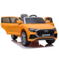 Auto na akumulator Audi Q8 Żółty Lakierowany EAN: 5903802452051