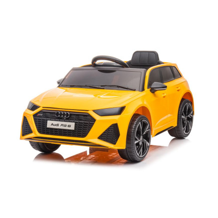 Pojazd na akumulator Audi RS6 BRD-2118 Żółty EAN: 5904665995945