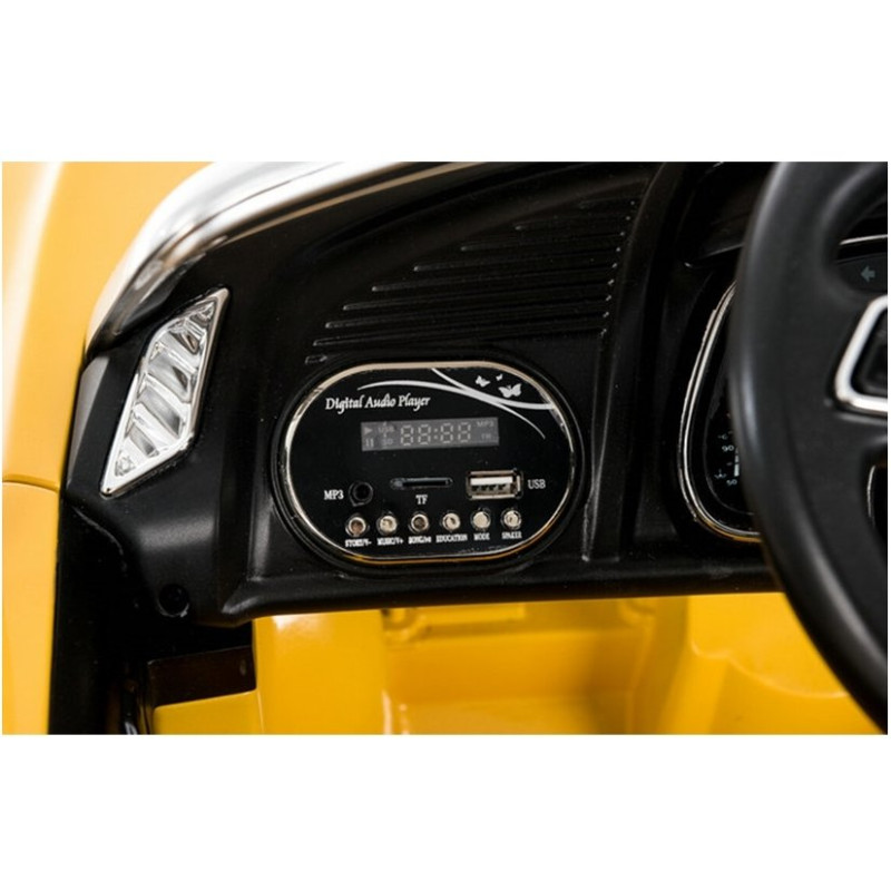 Auto na akumulator Audi R8 Spyder żółty lakierowany EAN: 5902808151548