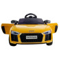 Auto na akumulator Audi R8 Spyder żółty lakierowany EAN: 5902808151548