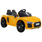 Auto na akumulator Audi R8 Spyder żółty lakierowany EAN: 5902808151548
