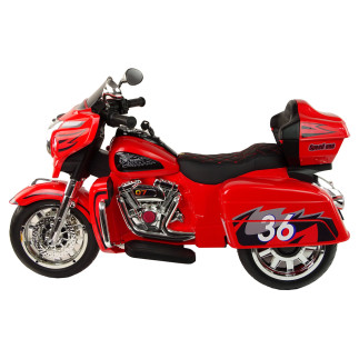 Trójkołowy motor na akumulator Goldwing Czerwony EAN: 5904665995167