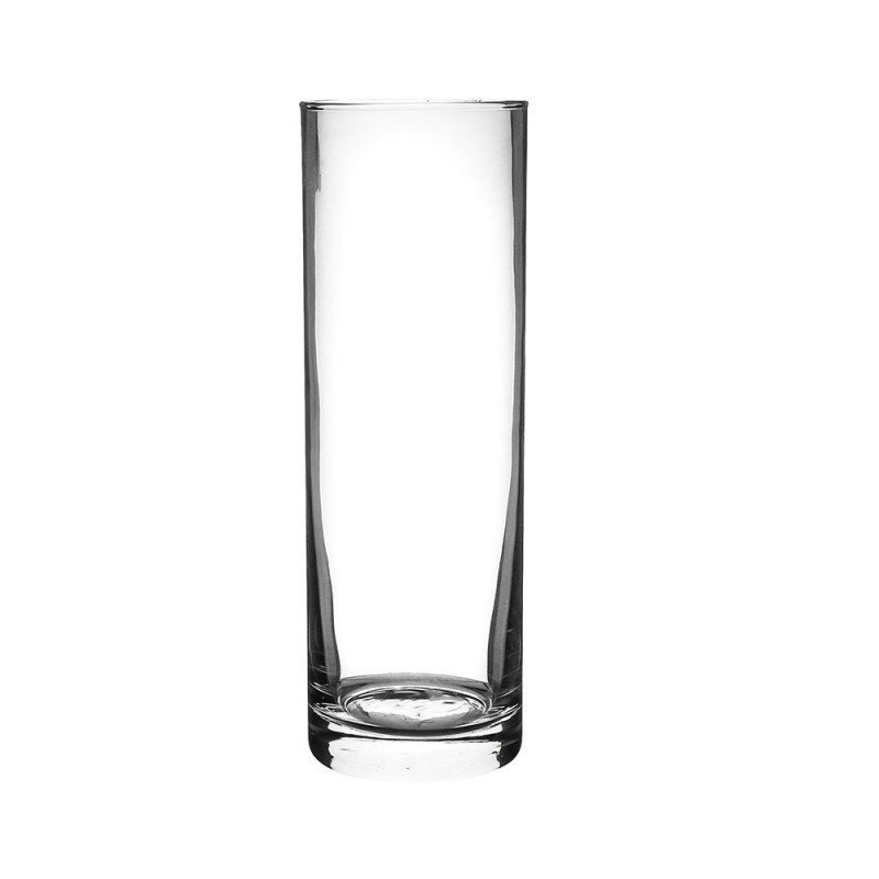 Wazon szklany na kwiaty Cylinder 40 cm