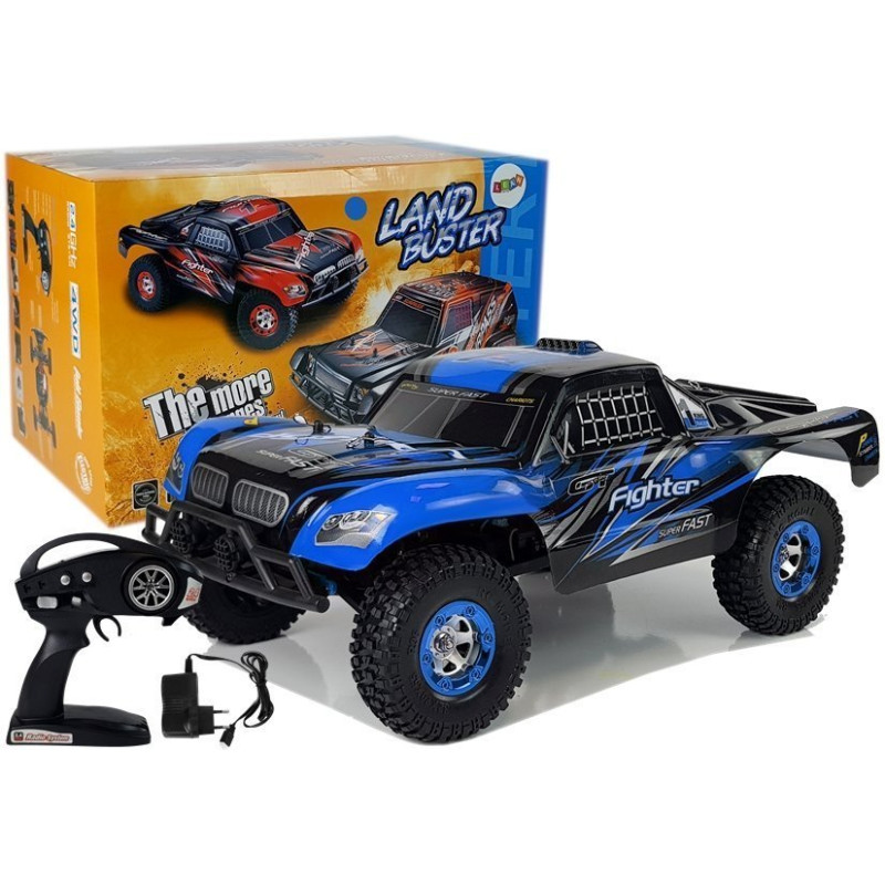 Auto zdalnie sterowane 4x4 Pick Up R/C 40 km/h Niebieski EAN: 5905884459348
