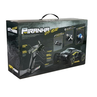 Auto Terenowe Off-Road Zdalnie Sterowane Czerwone 1:10 40 km/h