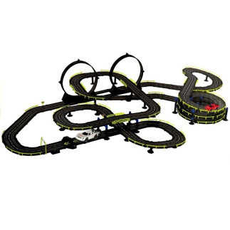 Tor Wyścigowy 2 Autka Kontrolery Slot Cars 1:43