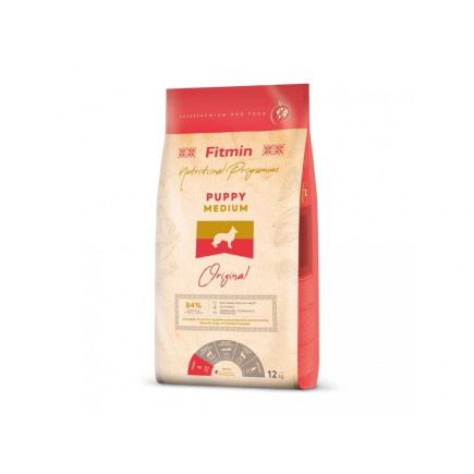 Fitmin medium puppy - sucha karma dla psa - 12kg