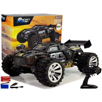 Auto Off-Road Zdalnie Sterowane Brązowo- Żółty 2.4G 1:18 35 km/h Kontrola Prędkości