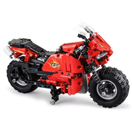 Zestaw klocków CADA Motocykl Zdalnie Sterowany 2.4G 484 elementy